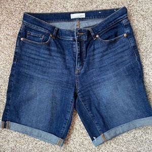 Loft Bermuda shorts medium wash size 28 / 6